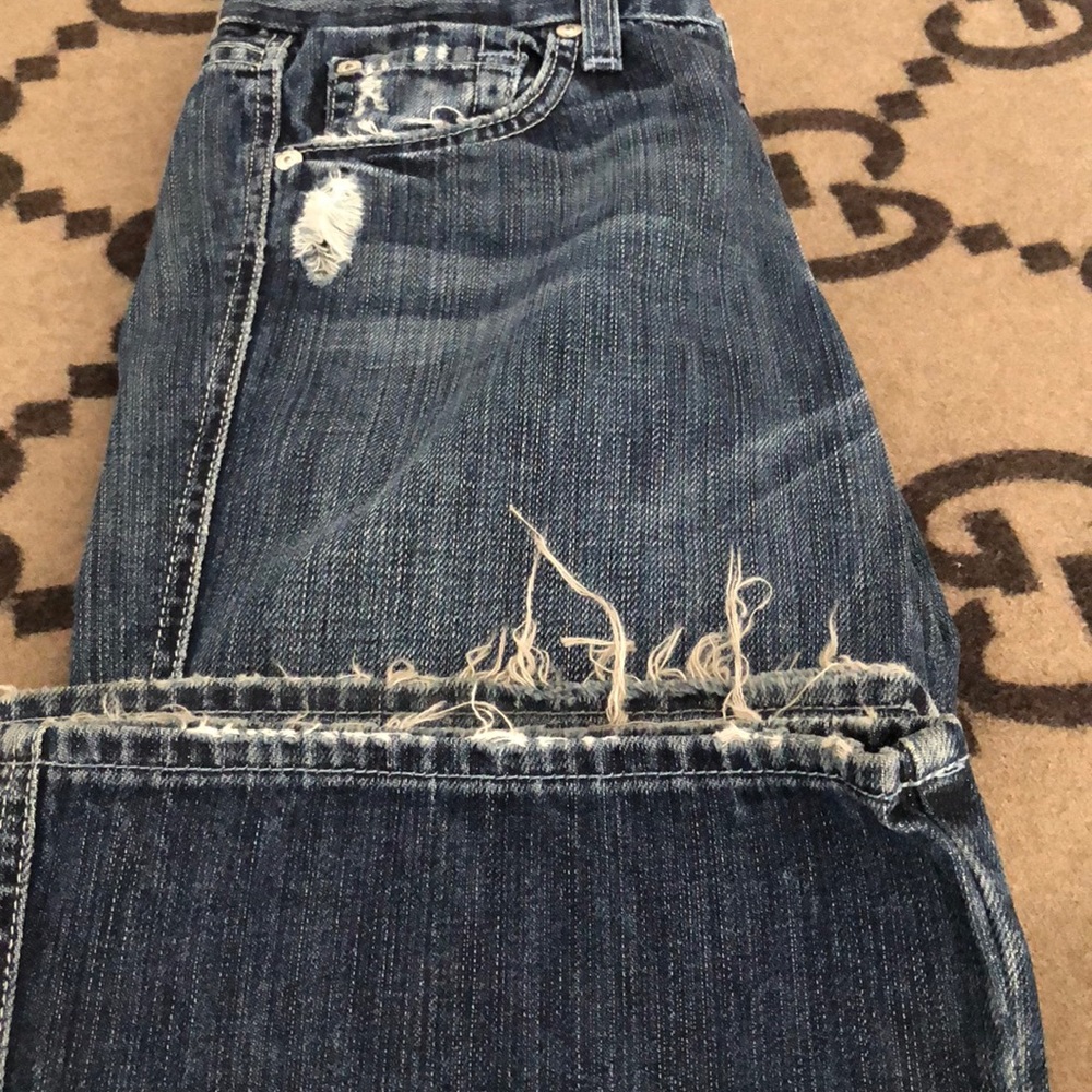 7 for all mankind “A” pocket jeans, Size 25 - Picture 8 of 9